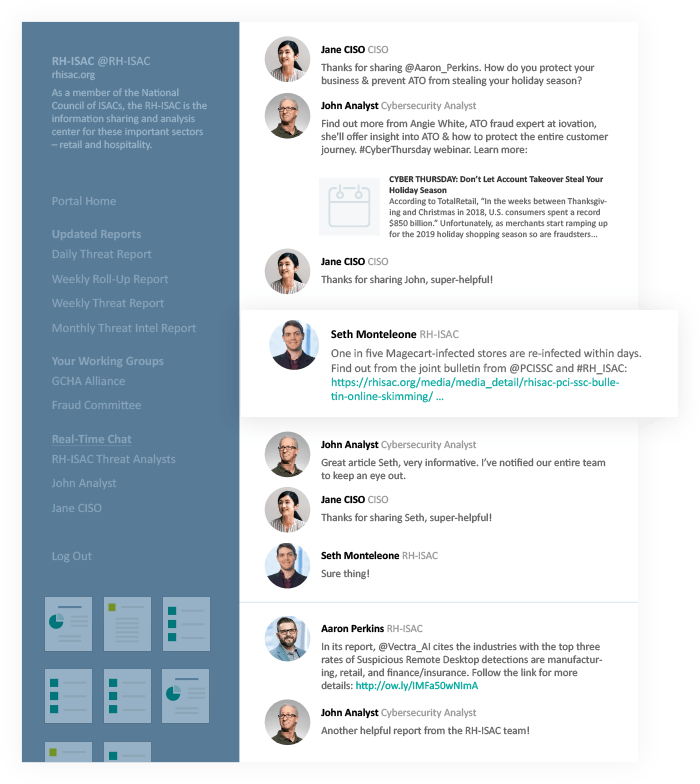 sharing channels collaboration portal, real-time chat
