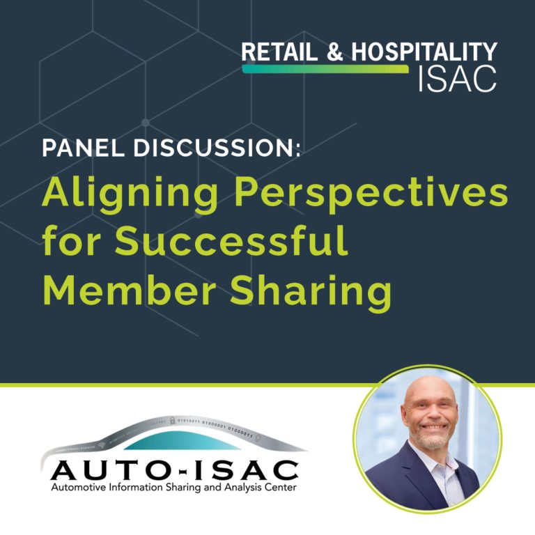 Auto ISAC Panel Discussion