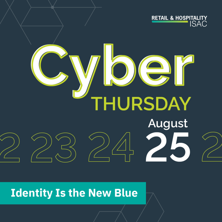 Cyber Thursday: Identity Is the New Blue